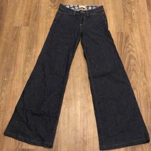 Paige wide leg jeans